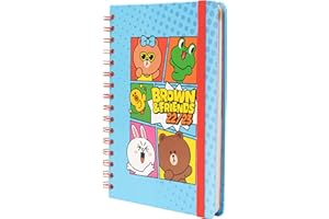 GRUPO ERIK Kalendarz 2022 2023 widok tygodnia Line Friends - kalendarz A5 - Kalendarz szkolny 2022 2023 od sierpnia 2022 do lipca 2023│Kalendarz tygodniowy widok - Agenda Line Friends - Powrót do szkoły -