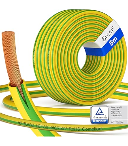 EBROM Aderleiding aardingskabel H07V-K (K = flexibel