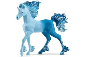 SCHLEICH 70758 Elementa Water Flames Unicorn Foal bayala Toy Figurine for children aged 5-12 Years