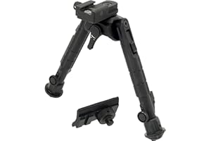 UTG Recon 360 TL Zweibeinstativ, 17,8 cm - 22,9 cm Mittelhöhe, Picatinny