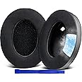 SOULWIT Cooling-Gel Earpads Replacement for Sony WH-1000XM4 (WH1000XM4) Headphones, Ear Pads Cushions with High-Density Noise Isolation Foam, Added Thickness, Without Affecting Sensor - Black