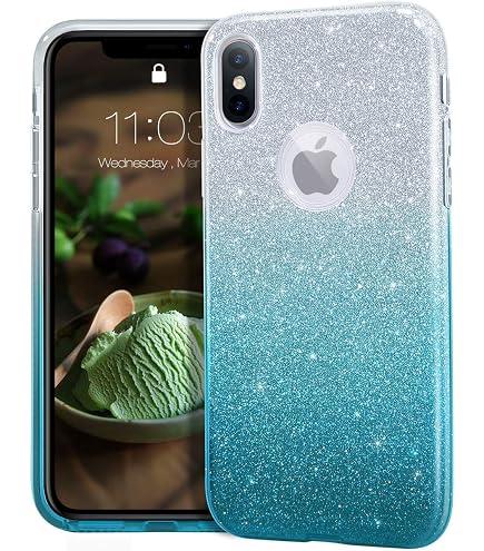 Moex Sparky Case Für IPhone 16e – Transparente Silikonhülle Mit Glitzer, Dünn & Magsafe-kompatibel (klar)