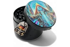 PURPLE LEGACY® Pratico set di grinder con tagliente a forma di diamante tritatutto per tritare erbe aromatiche per la cucina, spezie, accessori per smerigliatrice grande Ø 50 mm, 4 pezzi (CyberCity1)