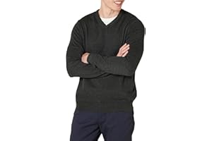 Amazon Essentials Herren Pullover mit V-Ausschnitt (in Übergröße erhältlich)