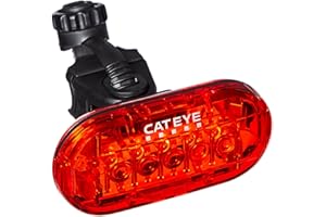 CATEYE CAT EYE Omni 5 LED Safety Bike Light with Mount