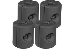 INSTENT Pavillonstandfüße 4er Set, mit Wasser/Sand befüllbar, grau, 22 x 22 x 25 cm, HDPE Gewichte zur Stabilisation für Pavillons Gartenzelte Festzelte