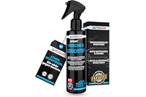 ‎AUTOGAR AUTOGAR® Frische & Geruchstop Spray 250 ml – Enzymatischer Geruchsneutralisierer für Auto & Haushalt – Entfernt Tier-, Rauch- & Schweißgeruch zuverlässig – Ohne Duftstoffe