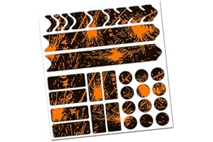 AlphaShield K099 K100 - Pellicola protettiva per telaio in carbonio, per mountain bike, BMX