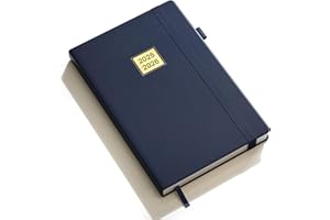 DeDe Bee Academic Diary 2025-2026 Week to View, A5 Mid Year Weekly Planner, 18Months Diary for Teacher, Students, Work& Home, July 2025 - December 2026 (Blue)