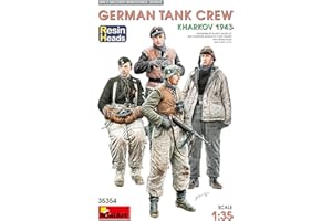 Miniart MIN35354 1:35-tedesco Serbatoio equipaggio, Kharkov (teste di resina)