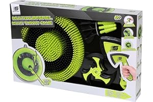 ‎SUNFLEX Sunflex® Multiwurfspiel | Kinderwurfspiel mit Zielscheibe, Wurfsterne, Äxte, Pfeile | Axtwurfspiel & Dartspiel mit Zielscheibe für Kinder ab 3 Jahren | Indoor & Outdoor Action