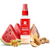 BYROKKO Shine Brown Spray Tanning Spray Bi-Phase Watermelon (100ml), Accelerator with Natural Oils and Hyaluronic Acid, for S