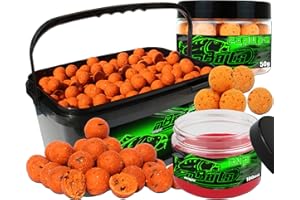 ANGEL-BERGER Angel Berger Session Set d'appâts avec bouillettes, bouillettes flottantes et liquide de trempage