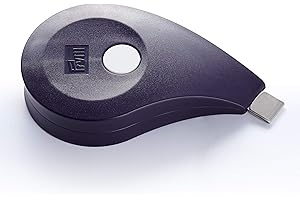 Prym 282701 Rollmaßband Ergonomics 60 inch, Pflaumenblau, Weiß