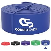 Coresteady Pull Up Bands & Resistance Bands - Heavy Duty Loop Band for Men & Women - Build Fit Power & Muscle - Training, Fit