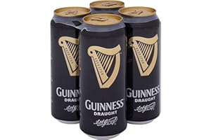 Guinness Irisches Bier Draught Stout EINWEG (4 x 440 ml)