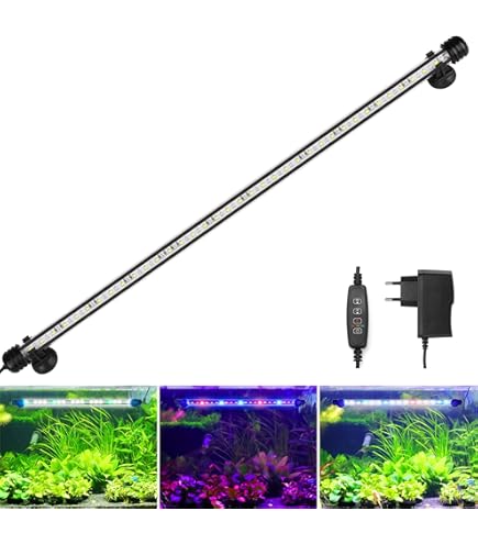 Barre LED VidaXL Pour Aquarium, éclairage Blanc, Poissons, Réservoir, Neuve