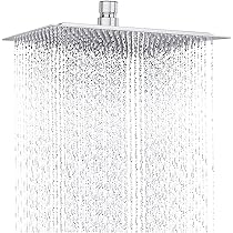 Bras De Douche Extension 40 Cm En Acier Inoxydable - Support Mural Pour Pommeau De Douche