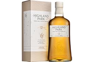 ‎HIGHLAND PARK Highland Park 12 Jahre | Viking Honour | Single Malt Scotch Whisky | vollmundiger, rauchiger Geschmack | mit der Wikinger-Seele | 40 % Vol | 700 ml Einzelflasche