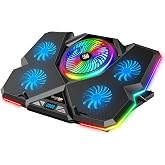 ZEBRONICS NC9200 Laptop Cooling Pad with 140mm RGB LED Fan
