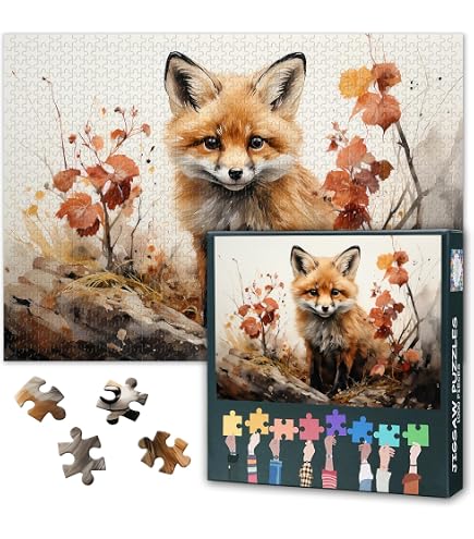 Trefl Fairytale Fox 1000 Piece Jigsaw Puzzle For Adults & Teens – Dreamscapes Art, 68x48 Cm, Fun Family Activity - View #11