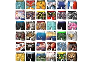 FREEGUN Pack Surprise Boxer Homme, Calecon Modèle Aléatoire, Confortable et Agréable (Lot de 5)