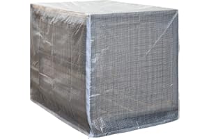 Noor 0107-PALH-01 - Coppa per Pallet, in LDPE, 125 x 85 x 98 cm (Lunghezza x Larghezza x Altezza), 120 g/m2, Colore: Nero