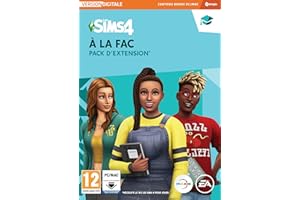 ELECTRONIC ARTS Les Sims 4 A la FAC (EP8) Pack d'extension PCWin-DLC |Jeu Vidéo |Téléchargement PC |Code Origin |Français