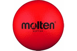 Molten - Soft-HR, Pallone Morbido, Ø 160 mm, Colore: Rosso