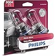 Philips 9004 VisionPlus Upgrade Headlight Bulb, Pack of 2