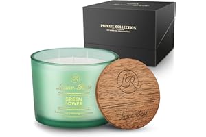 ‎LUANA ROSE Luana Rose Duftkerze Geschenkset (3-Docht, Eukalyptus Zitrone)