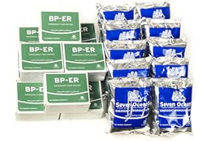 Emergency Food Power Set 10 x BP ER e 10 x Seven Oceans per acqua potabile (ultimo lotto e certificato dal rivenditore Lebenskraft)