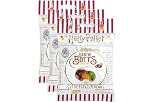 Lot de 3 paquets Jelly Belly Bean Boozled Harry Potter Bertie Bott's 54 g (validé UE)