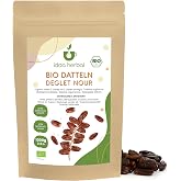 IDDA Herbal Deglet Nour Organic Dried Dates 1kg, Pitless Dates, Ready to Eat Snack