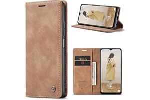 Azororo Handyhülle für Samsung Galaxy A14 5G/4G Hülle Premium Lederhülle Flip Case Magnet Tascher Kartenfach Standfunktion Klapphülle Schutzhülle für Samsung Galaxy A14, Braun