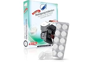 ‎MEHRZAD 40 x Reinigungstabletten für Kaffeevollautomat - kompatibel und getestet für Siemens EQ-Series & Krups - einzeln verpackt - umweltfreundlich - Extra starke Reinigungsformel "Made in Germany"