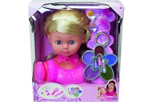 Simba Toys Steffi Styling/Make-up Head with Accessories, 25 cm