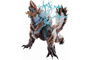 TAMASHII NATIONS BANDAI Monster Hunter figurine S.H. MonsterArts Zinogre 20th Anniversary Edition 29 cm, BTN66236-1