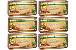 Humusziegel ,Brique d'humus - terre de noix de coco sans tourbe - 50 L - 6 x 600 g