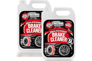 MultiWare Brake Cleaner | Carb Cleaner | Removes Brake Squeal | Easily Remove Oil, Grease & Brake Dust | Clean Clutch Plates & Brakes | 5L (1)