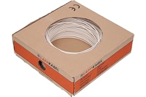 SL247 Lapp 4510051 Câble H05V-K 1X0,5 en PVC Blanc