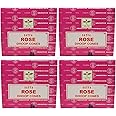 Satya Rose Incense Cone x4 pack, used for Aromatherapy, Spa, Yoga, Weddings, Reiki, Meditation, Healing by SAMASIA