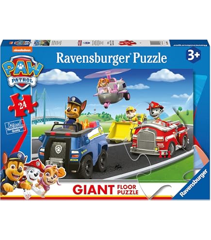 Puzzle 24 Pezzi Pavimento Paw Patrol