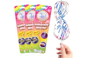 Yooyan 3 pezzi Rainbow Twirler Magic Rainbow Spinner Twirler Arcobaleno Spinner, Arcobaleno Twirler per feste, festival e bambini, adulti, fantastici accessori da ballo, giocattoli per interni ed