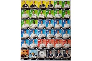 Rewe EM 2016 DFB - Sammelkarten - KOMPLETT alle 36 Verschiedene Normale Karten - Europameisterschaft 2016
