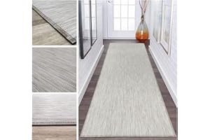 Tadi & Imperio1979 Alfombra Larga Vinilo Trenzado para Cocina pasillos Dormitorio a Medida Presencia Natural de Alta Resistencia con revés de PVC Antideslizante