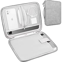Custodia Protettiva 11 Pollici Per Laptop, Tablet IPad Pro, Surface Go, Huawei MatePad – Borsa Con Tasche E Maniglia, Impermeabile