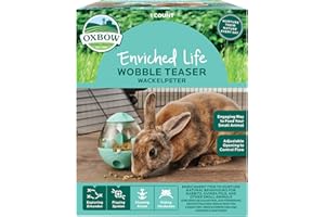 Oxbow Enriched Life Wobble Teaser - Rabbit Toys, Guinea Pig Toys, Hamster, Rabbit, Chinchilla, Rat, Chinchilla Cage Accessories, Guinea Pig Accessories for Cage
