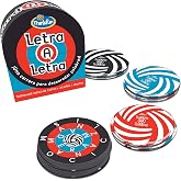 ThinkFun Letter to Letter, Letter Game 10 Years, 2-6 Players | Letters game in Spanish with 100 cards for 2-6 players, ideal