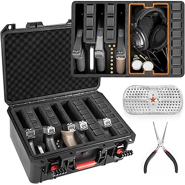 Custodia Tattica Per Pistola - In Nylon 600D, Imbottita, Chiusura A Cerniera | Portatile E Protettiva